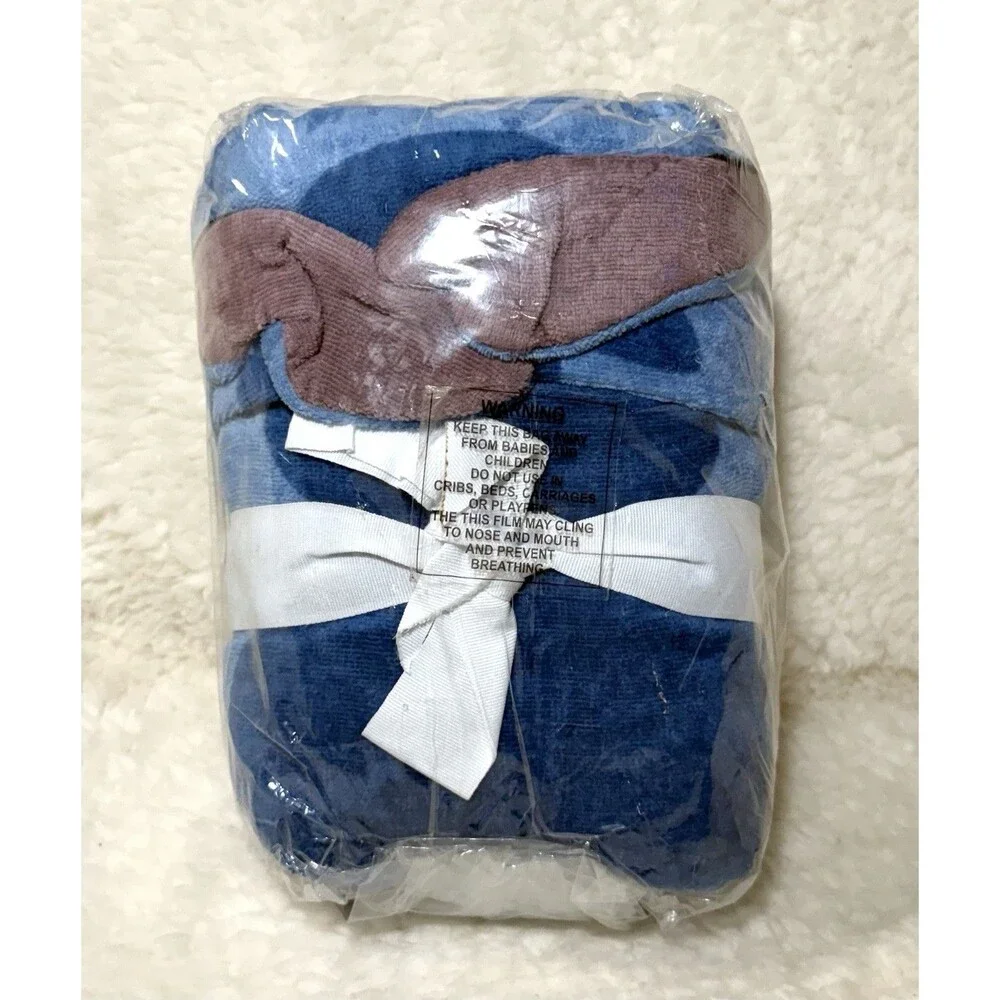 Disney Stitch Kids' Hooded Cotton Bath Towel 24